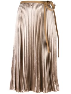 плиссированная юбка Valentino