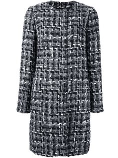 пальто узкого кроя из ткани букле Dolce & Gabbana