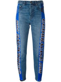 джинсы с гоночными полосками Golden Goose Deluxe Brand