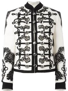 куртка с цветочной вышивкой  Dolce & Gabbana