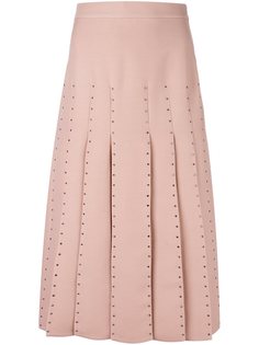 плиссированная юбка Valentino