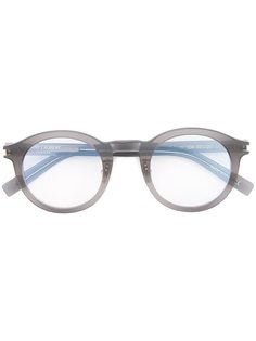 очки в круглой оправе Saint Laurent Eyewear