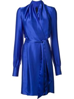шелковое платье с запахом Gareth Pugh