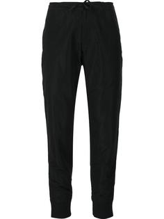 брюки с резинкой на манжете Yohji Yamamoto