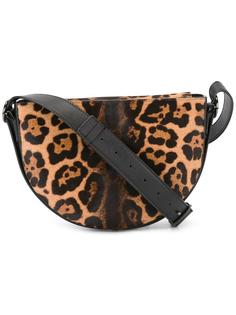 леопардовая сумка-сэтчел Victoria Beckham