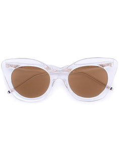 солнцезащитные очки  с оправой "кошачий глаз" Thom Browne Eyewear
