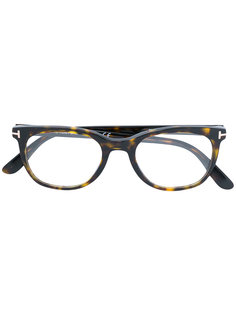 очки в квадратной оправе Tom Ford Eyewear