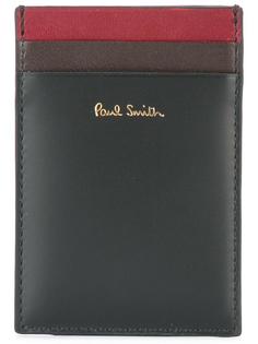 кошелек для карточек в стиле колор-блок Paul Smith