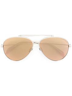 солнцезащитные очки-авиаторы Piercing Shield   Alexander Mcqueen Eyewear