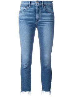 укороченные джинсы с необработанными краями 3X1