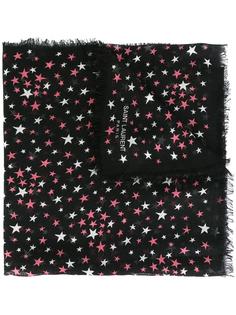 большой шарф с рисунком Étoiles Saint Laurent
