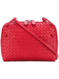 сумка через плечо с плетеным эффектом Bottega Veneta