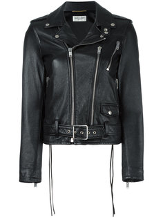 байкерская куртка Saint Laurent