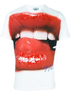 футболка с принтом губ Vivienne Westwood Man