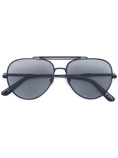 солнцезащитные очки-авиаторы Bottega Veneta Eyewear