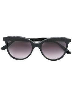 солнцезащитные очки Intrecciato в круглой оправе Bottega Veneta Eyewear