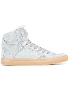 джинсовые хайтопы Mm6 Maison Margiela