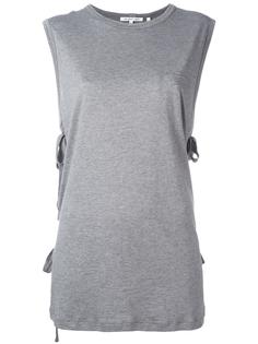футболка без рукавов со шнуровкой Helmut Lang