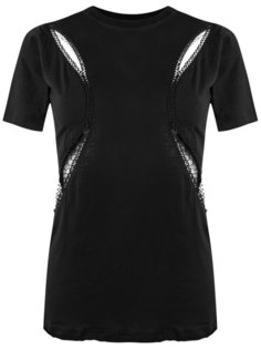 lace inserts top Andrea Bogosian