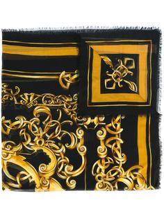 шарф с рисунком Barocco Versace