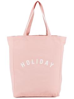 холщовая сумка-тоут с логотипом Holiday Holiday