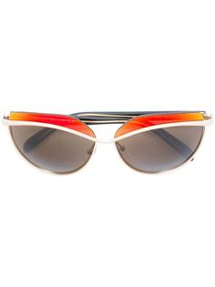 солнцезащитные очки в металлической оправе Emilio Pucci