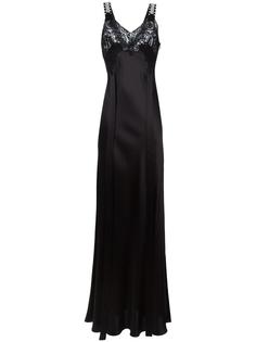 вечернее платье с блестящими лямками Givenchy