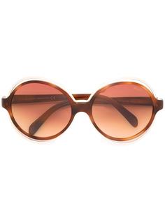 солнцезащитные очки в круглой оправе  Emilio Pucci
