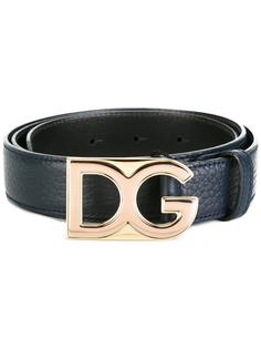 ремень с пряжкой-логотипом Dolce & Gabbana