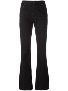 расклешенные джинсы с необработанными краями Saint Laurent