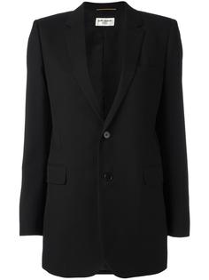однобортный пиджак Saint Laurent