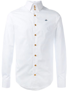 рубашка с вышивкой логотипа Vivienne Westwood Man
