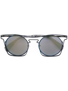 солнцезащитные очки в квадратной оправе Yohji Yamamoto