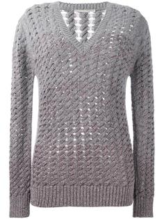 свитер c V-образным вырезом  Marco De Vincenzo