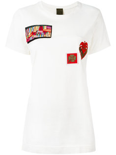 футболка с нашивками Mr & Mrs Italy