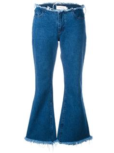 расклешенные джинсы с необработанными краями Marquesalmeida Marquesalmeida