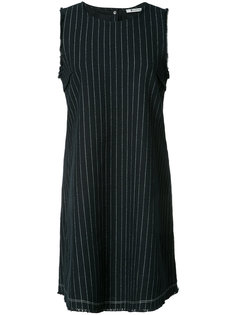 платье шифт с полосатым узором T By Alexander Wang