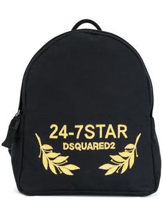 рюкзак с логотипом 24-7 STAR Dsquared2