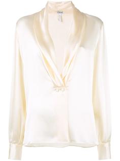 блузка с V-образным вырезом Loewe