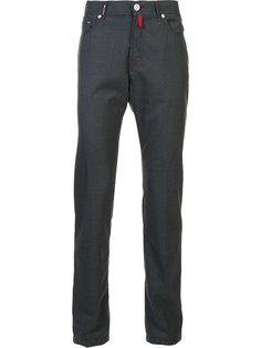 зауженные брюки Kiton