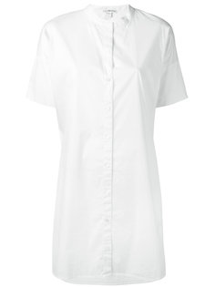 платье-рубашка с короткими рукавами James Perse