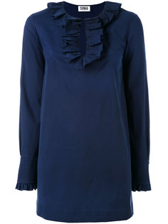 блузка с отделкой оборками Sonia By Sonia Rykiel