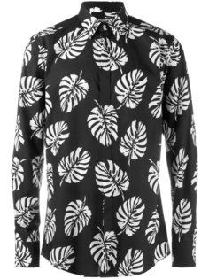 рубашка с принтом пальмовых веток Dolce & Gabbana