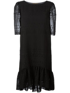 платье с расклешенным подолом Saint Laurent