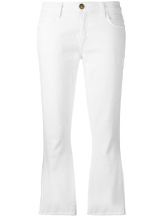 укороченные расклешенные джинсы Current/Elliott