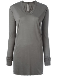 длинный топ кроя слим Rick Owens