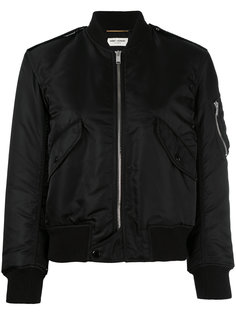 классическая куртка бомбер Saint Laurent