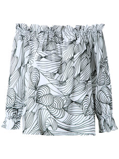 off the shoulder blouse Isolda