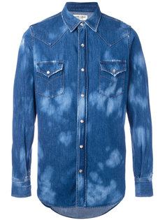 джинсовая рубашка с нагрудными карманами Saint Laurent