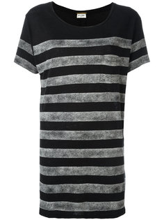 футболка в полоску Saint Laurent